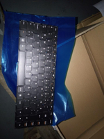 Клавиатура для ноутбука Lenovo U300 раскладка - английская, без подсветки, черная (25200254), оригинал