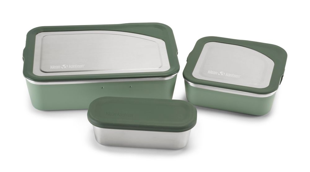Набор ланч-боксов Klean Kanteen Family Set (Big Meal, Lunch, Snack) Sea Spray