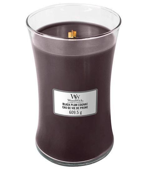 Сливовый коньяк, ароматическая свеча, WoodWick