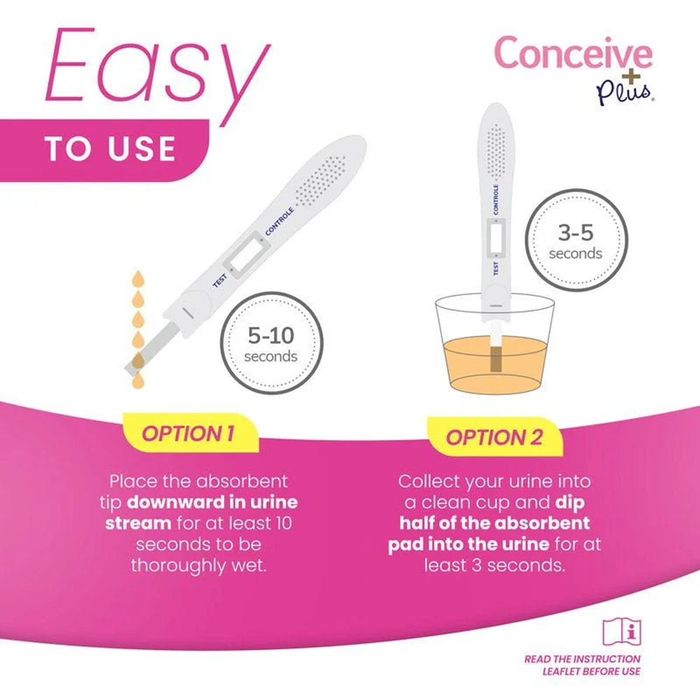 Conceive Plus, Тест на беременность, 2 теста