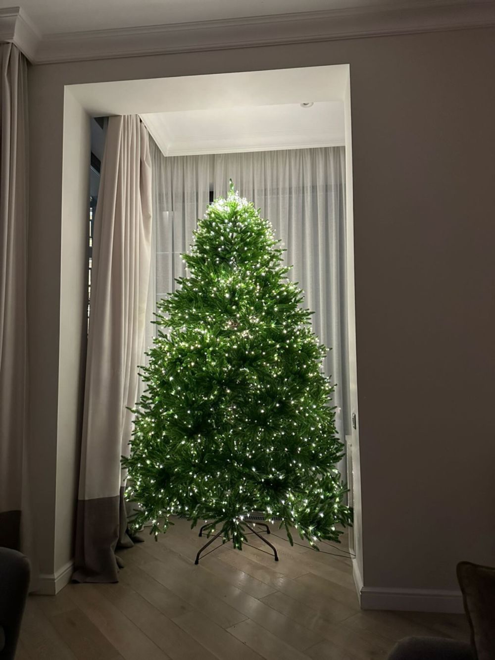 Ель искусственная «Лесная красавица» (Литая хвоя) 3 м