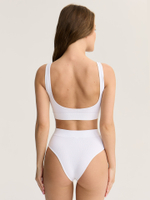 Бесшовные трусы с высокой посадкой