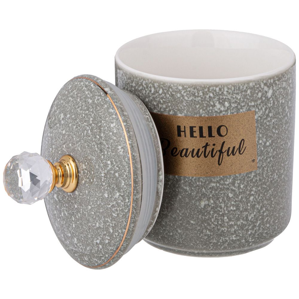 НАБОР БАНОК С КРЫШКОЙ LEFARD "GRAIN" 2 ШТ. 12,5*8 СМ 250 МЛ МЯТНЫЙ (КОР=24НАБ.)