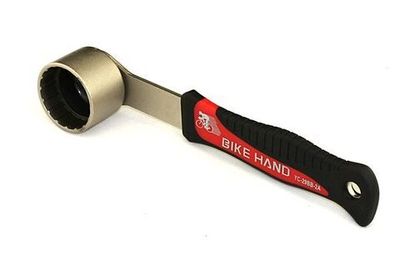 Ключ-съемник каретки XTR, XT,LX ,FSA,Truvativ (2005г) накидной, с ручкой.YC-29BB-2A