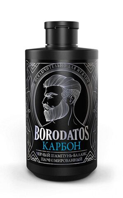 Borodatos шампунь Карбон 400мл