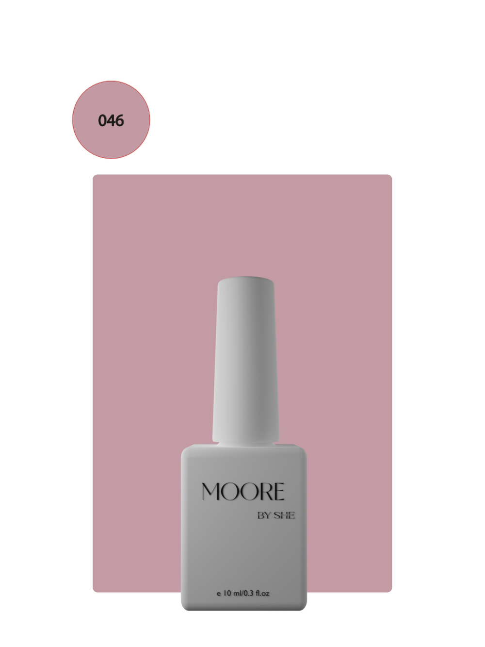 Moore Гель-лак  046 10 ml