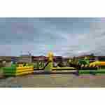 Надувная полоса препятствий для тимбилдинга «Спецобъект», 30×3,5×3,5 м