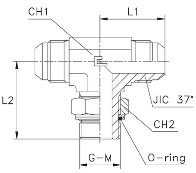 Штуцер FRTA JIC 1.7/8 - BSP 1.1/2