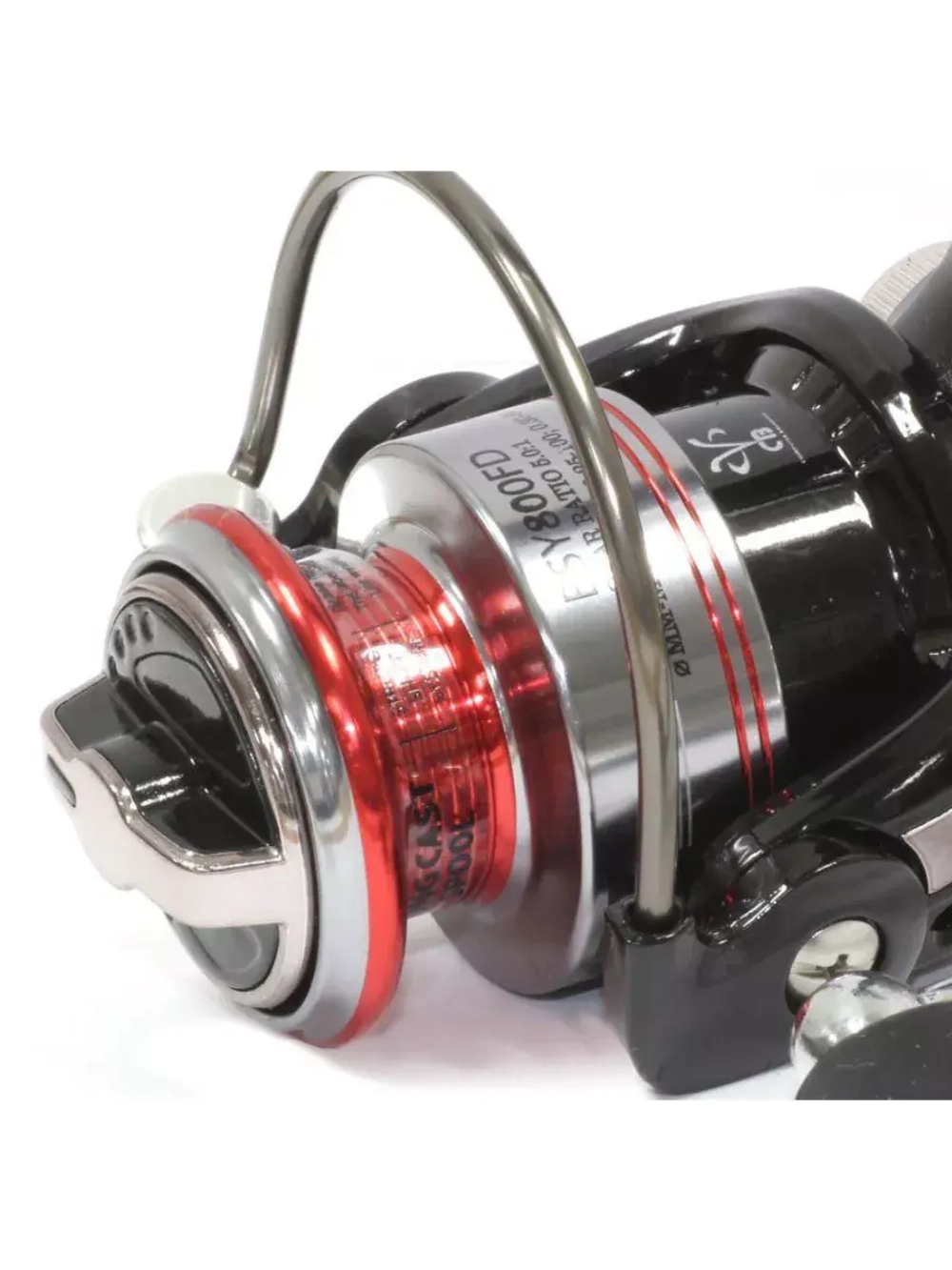 Катушка для рыбалки безынерционная Black Side Yeti 800 FD (3+1 подш.)