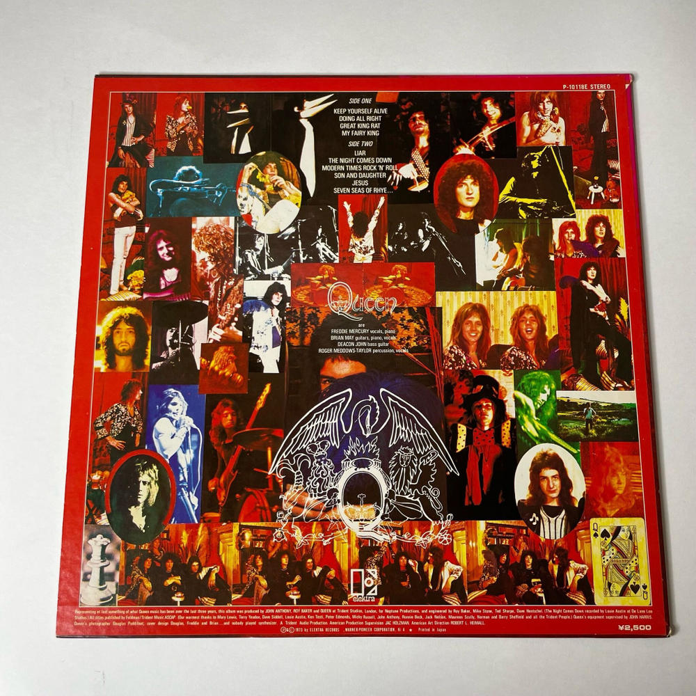 Винтажная виниловая пластинка LP Queen (Japan 1974) (No Obi) Keep Yourself Alive