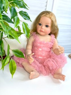 Кукла Реборн виниловая 55см в пакете (FA-555)