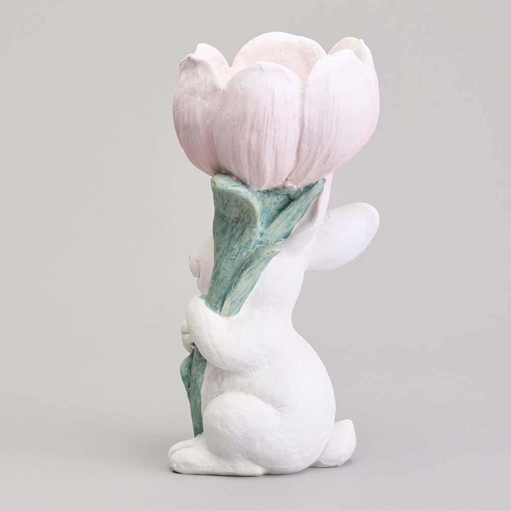 ФИГУРКА ДЕКОРАТИВНАЯ "КРОЛИК" 10,5Х9,7Х20,7 СМ