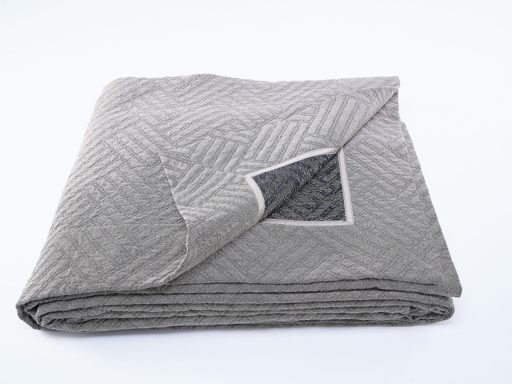 Покрывало 260x280 Claire Batiste Tilt бежево-коричневое