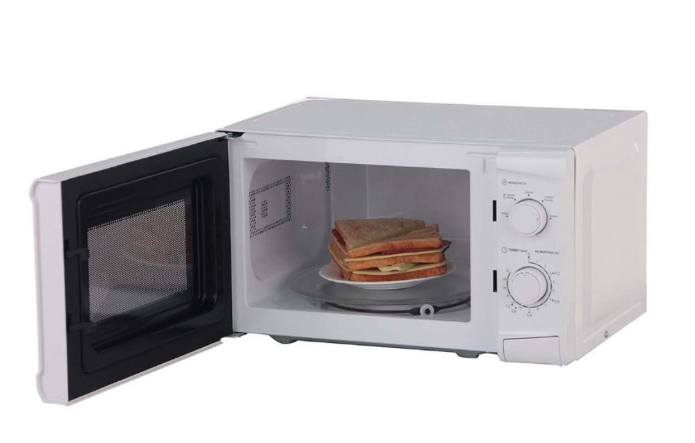Микроволновая печь LEFF 20MM721W, 20 л, 700 Вт, механическое управление, белая