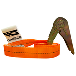 Стяжной кольцевой ремень с храповым механизмом