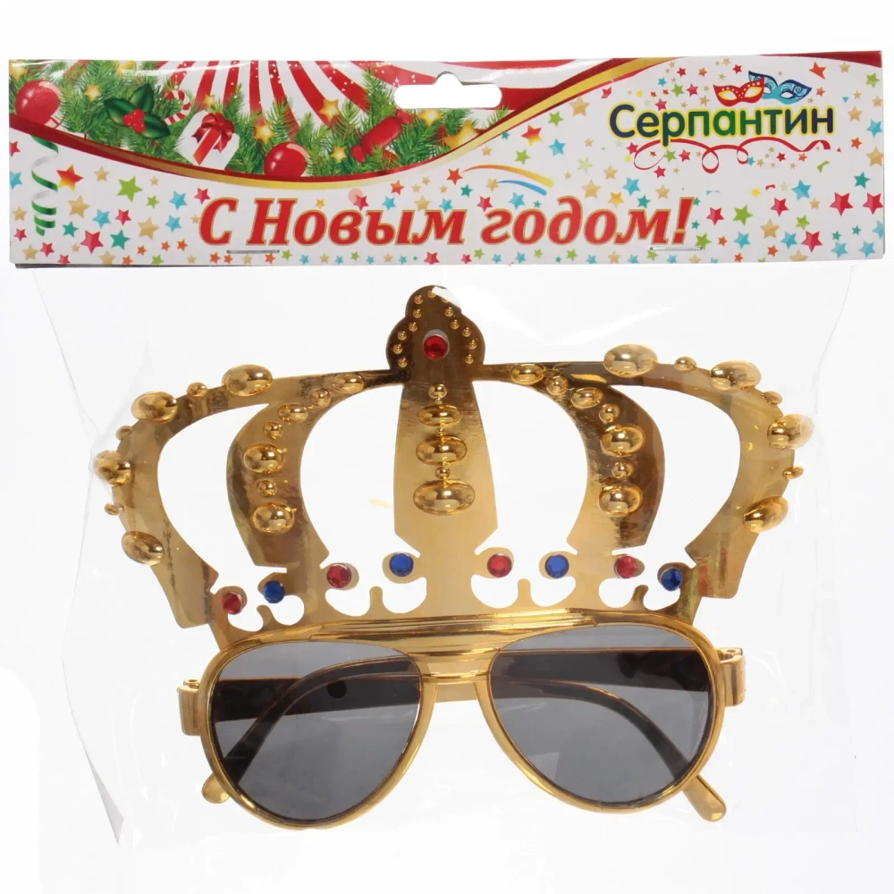 Очки карнавальные «Королевский вечер»