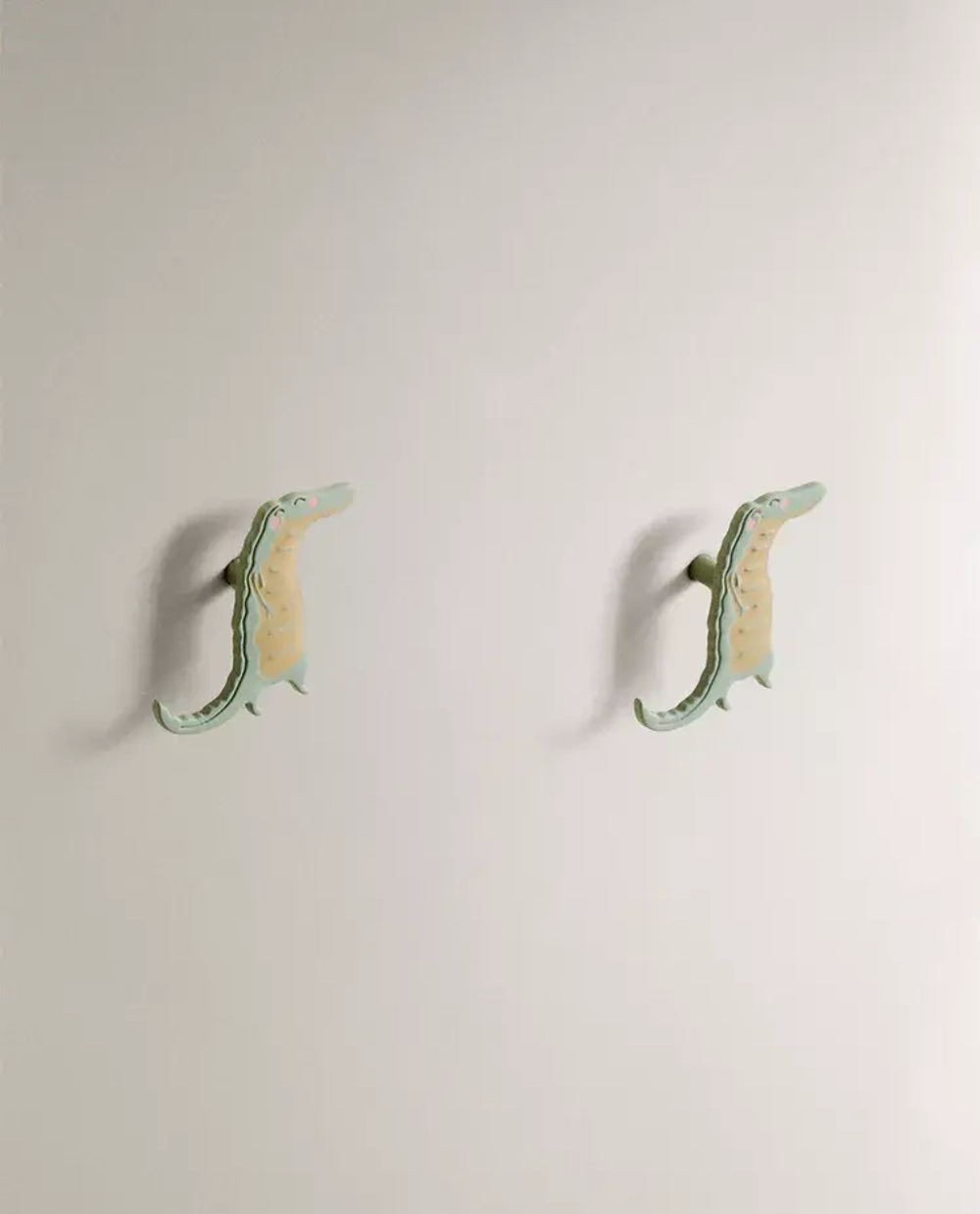 ZARA HOME НАБОР ДЕТСКИХ МЕБЕЛЬНЫХ РУЧЕК (2 ШТ.), ЗЕЛЕНЫЙ