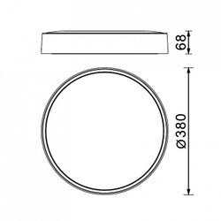 Накладной светильник Mantra Cumbuco II 8835