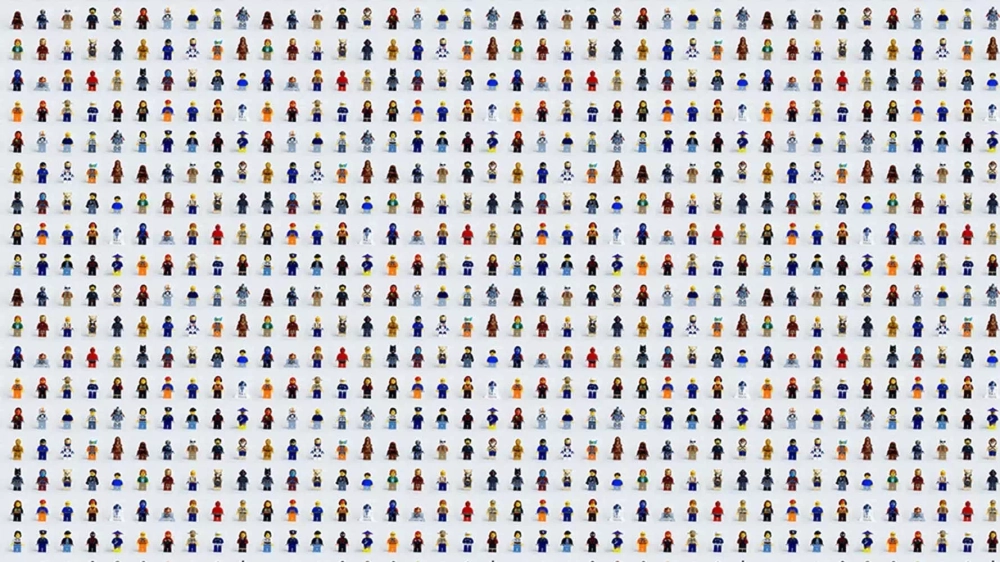 Цифровое панно ID Wall LEGO FIGURES MINI