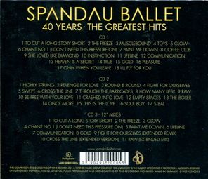 Spandau Ballet / 40 Years - The Greatest Hits (3CD)
