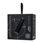 Черная перезаряжаемая вибропуля 7см ToyFa RealStick Caliber 983050