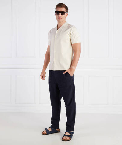 Рубашка Powell 11 10247122 01 BOSS BLACK - бежевый(50486176)