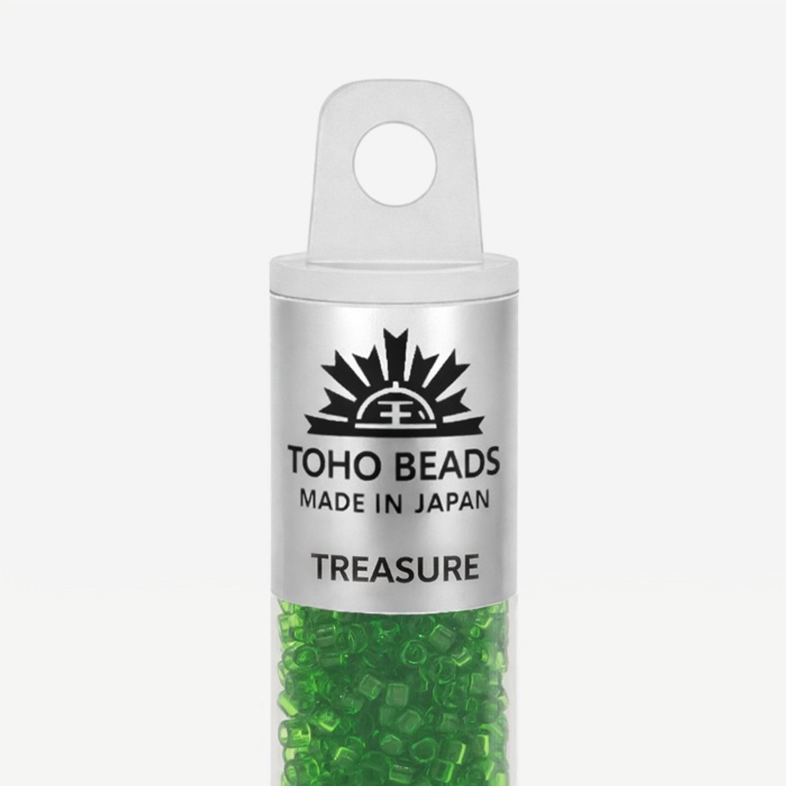 Японский бисер TOHO Treasure (№7), прозрачный
