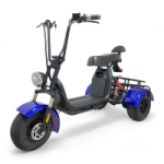 Электротрицикл CityCoco WHITE SIBERIA TRIKE MINI RED 1500W