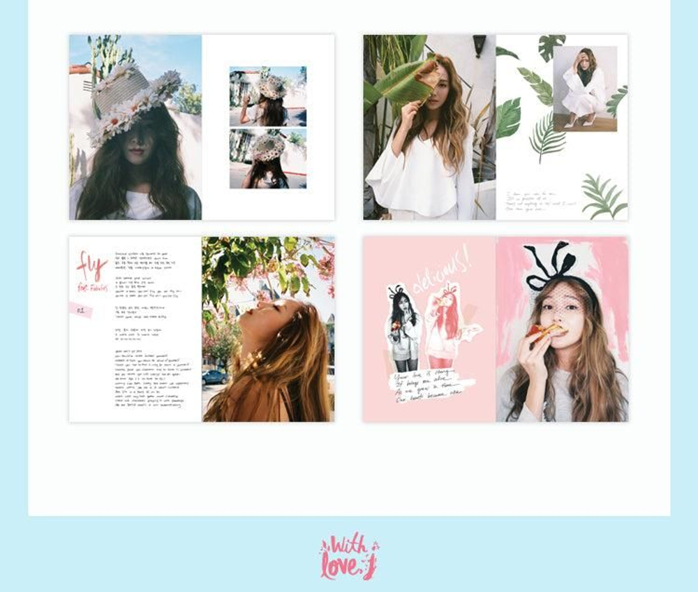 Альбом JESSICA - WITH LOVE, J 1st Mini Album
