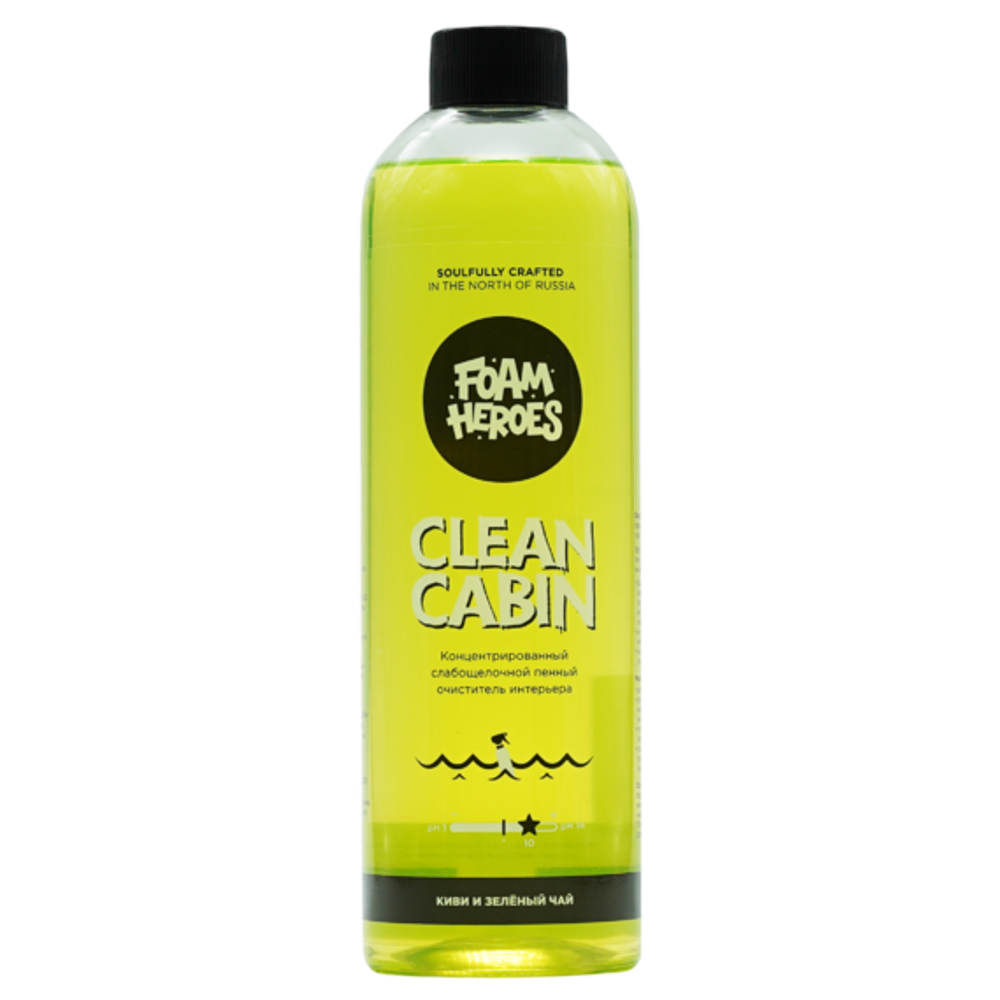 Foam Heroes Clean Cabin слабощелочной состав для химчистки салона, 500мл