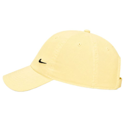 Теннисная кепка Nike Dri-Fit Club Unstructured Metal Swoosh - coconut milk/metallic black