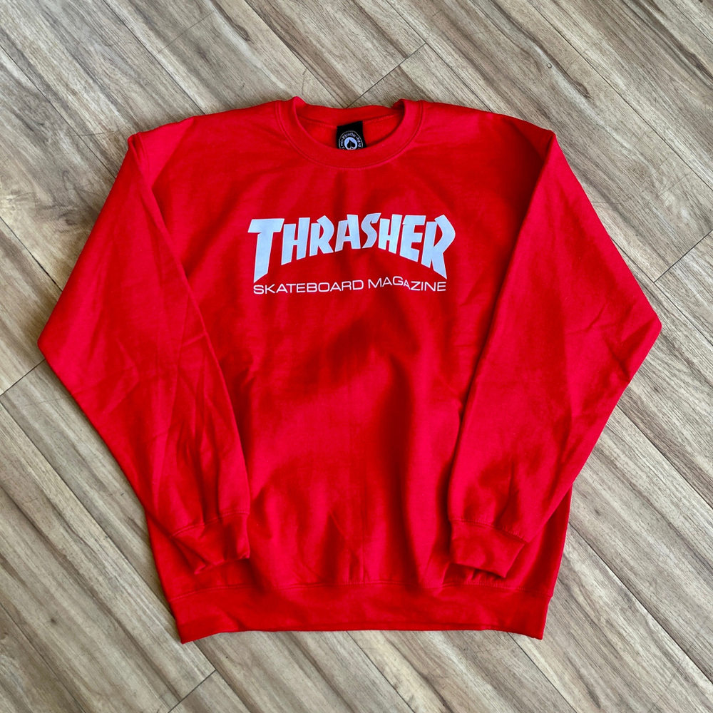 Свитшот Thrasher Skate Mag Red