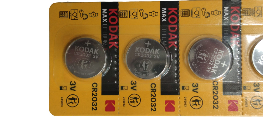 Элемент питания KODAK CR2032-5BL