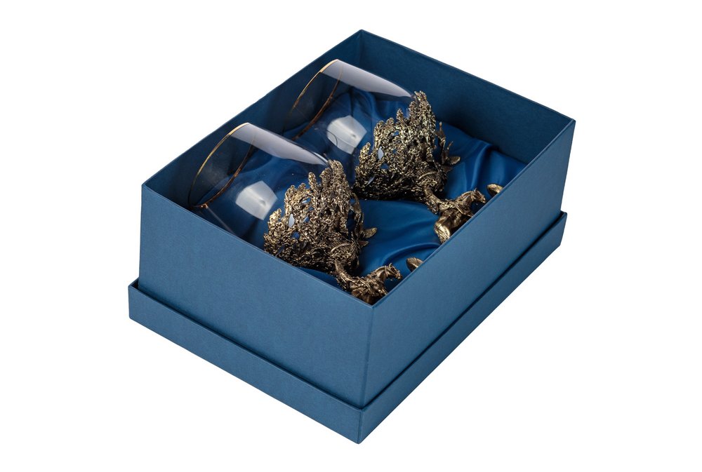 Бокалы для коньяка "Витязь на распутье" 2 шт