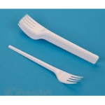 Вилка белая 15,5см СТАНДАРТ ЭЛ, (комплект 100 шт)