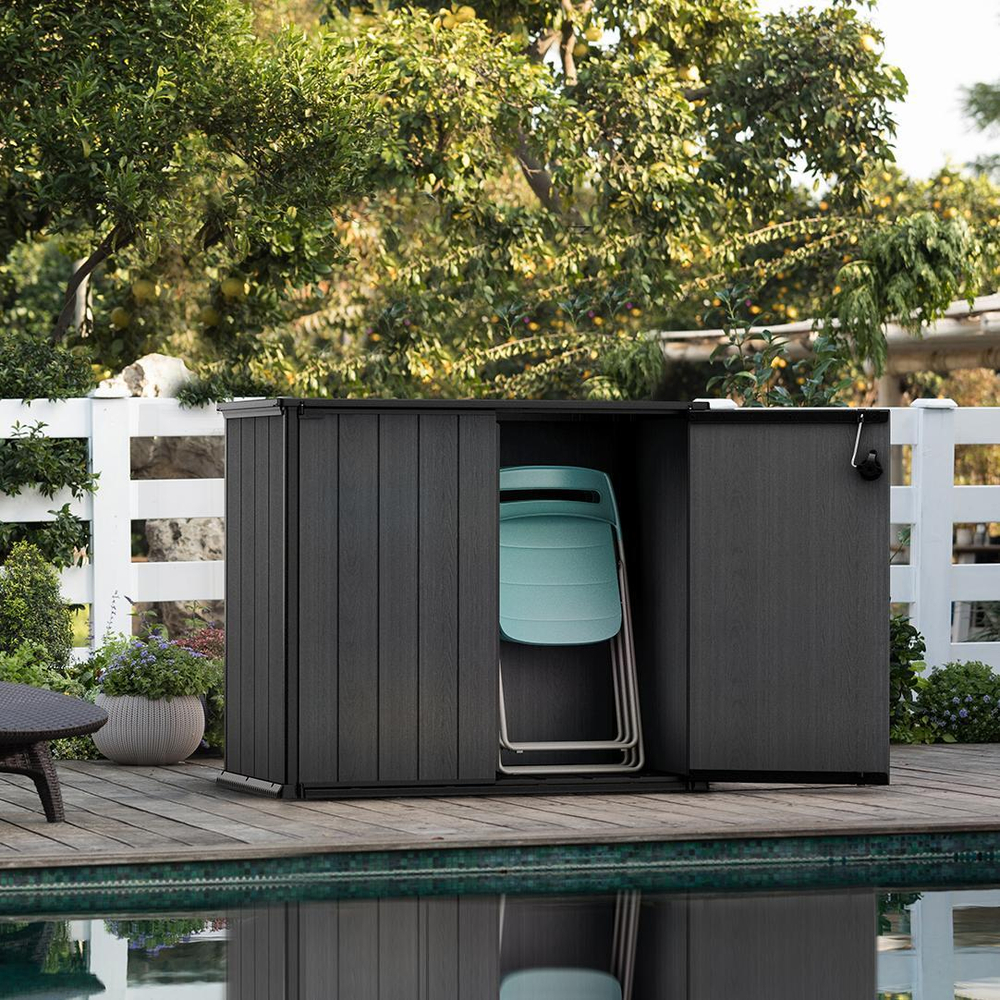 Уличный ящик пластиковый Keter Cortina Bella 1000 л