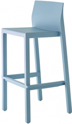 Стул барный пластиковый Scab Design Kate, голубой