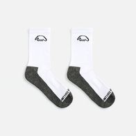 Носки ANTEATER PHAT, бело-серый