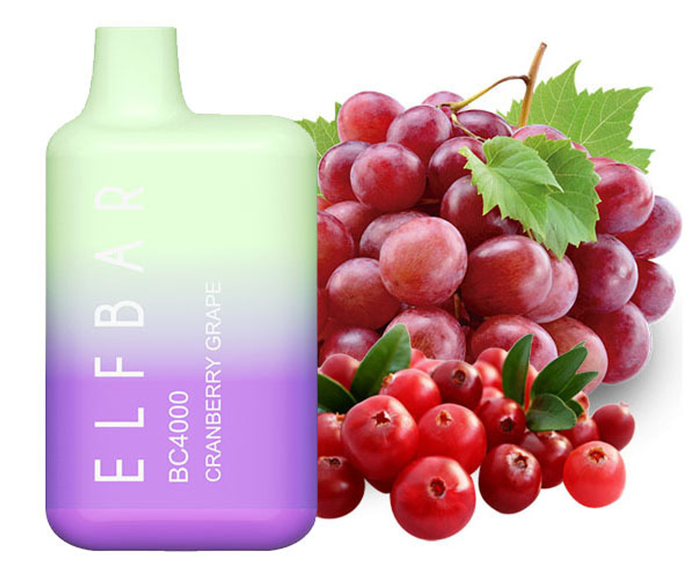 Elf Bar - Cranberry Grape (4000, 5% nic)