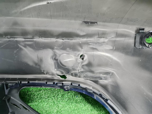 Бампер задний Mercedes A W176 (2015-2018)