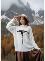 Свитер сетка оверсайз