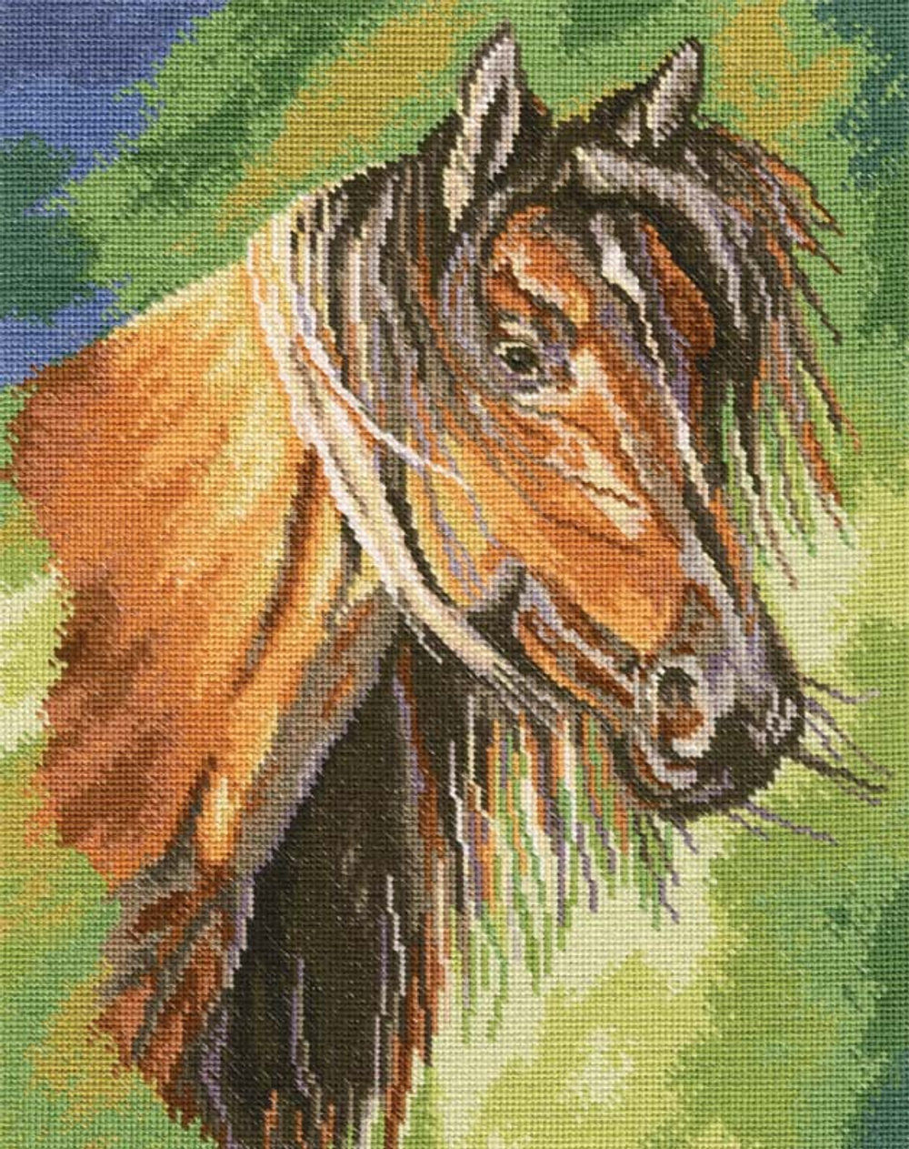 "Мустанг"-M492  вышивка