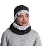 Шарф Buff Knitted & Fleece Neckwarmer Janna Night Blue (US:One size)