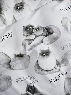 Постельное белье поплин Сказка "Флиппи" 1,5-сп Наволочка 50х70 см 1 шт Простынь 150x215 см Пододеяльник 145x215 см