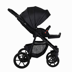 Детская коляска Pituso Tossa Кожа 2 в 1 TS/25/1 Black
