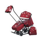 Санки-коляски Pikate "Звёзды" Бордо