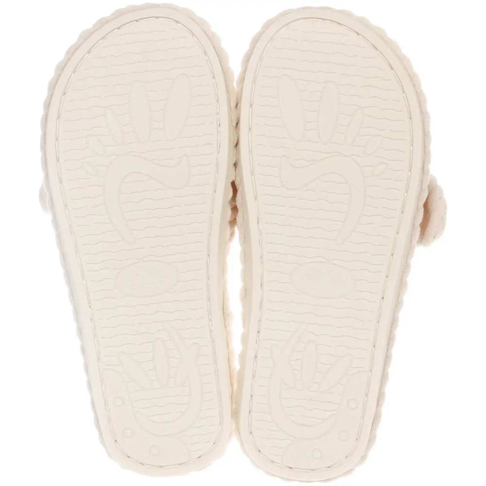 Тапочки женские домашние «COZY», цвет бежевый, р-р 36-37