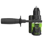 Дрель-шуруповерт акк. Greenworks GD24DD90, 24V, б/щет, 45/90Нм,2x4Ач,ЗУ,кор (3707507CUD)