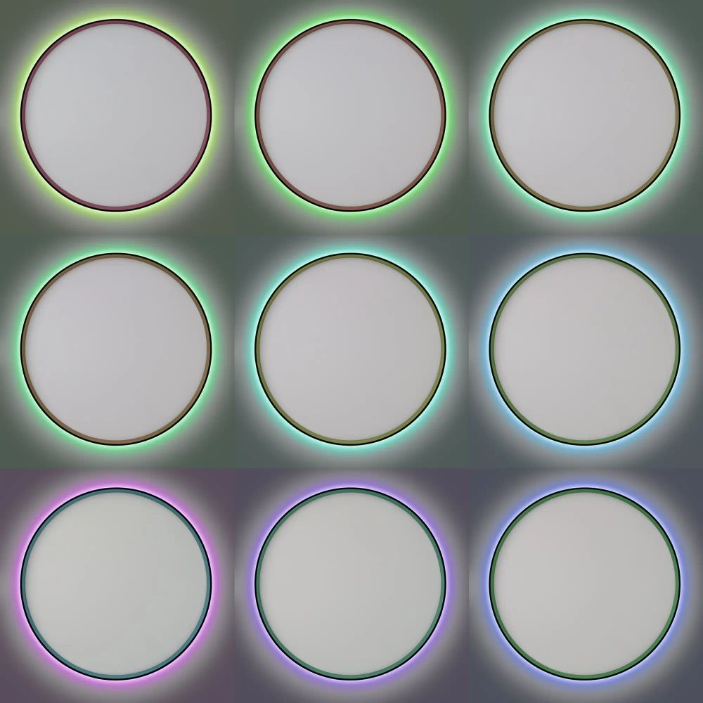 Citilux ETALON CL750501R LED RGB Светильник с пультом Чёрный+Золото