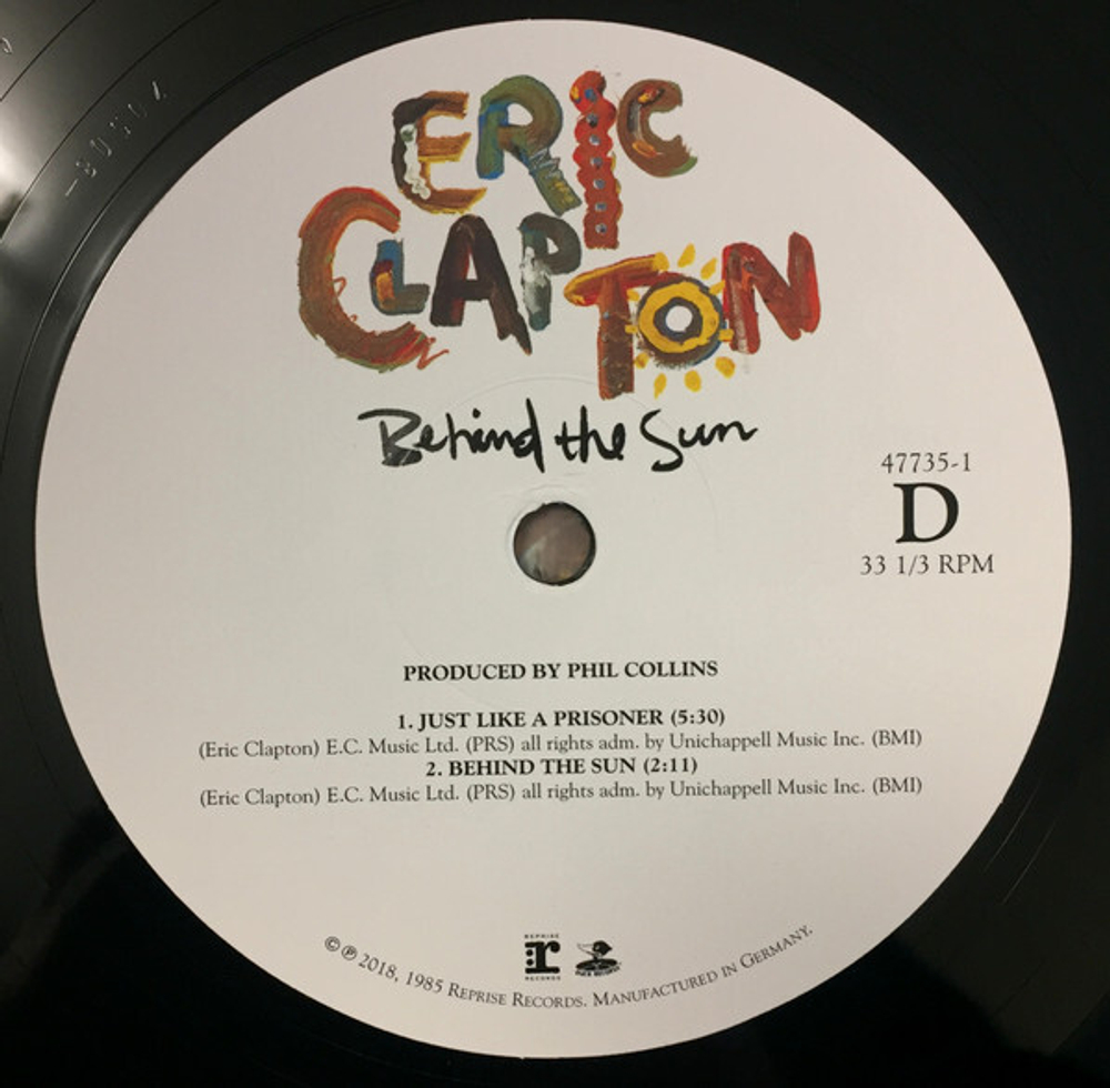 Eric Clapton / Behind The Sun (2LP)